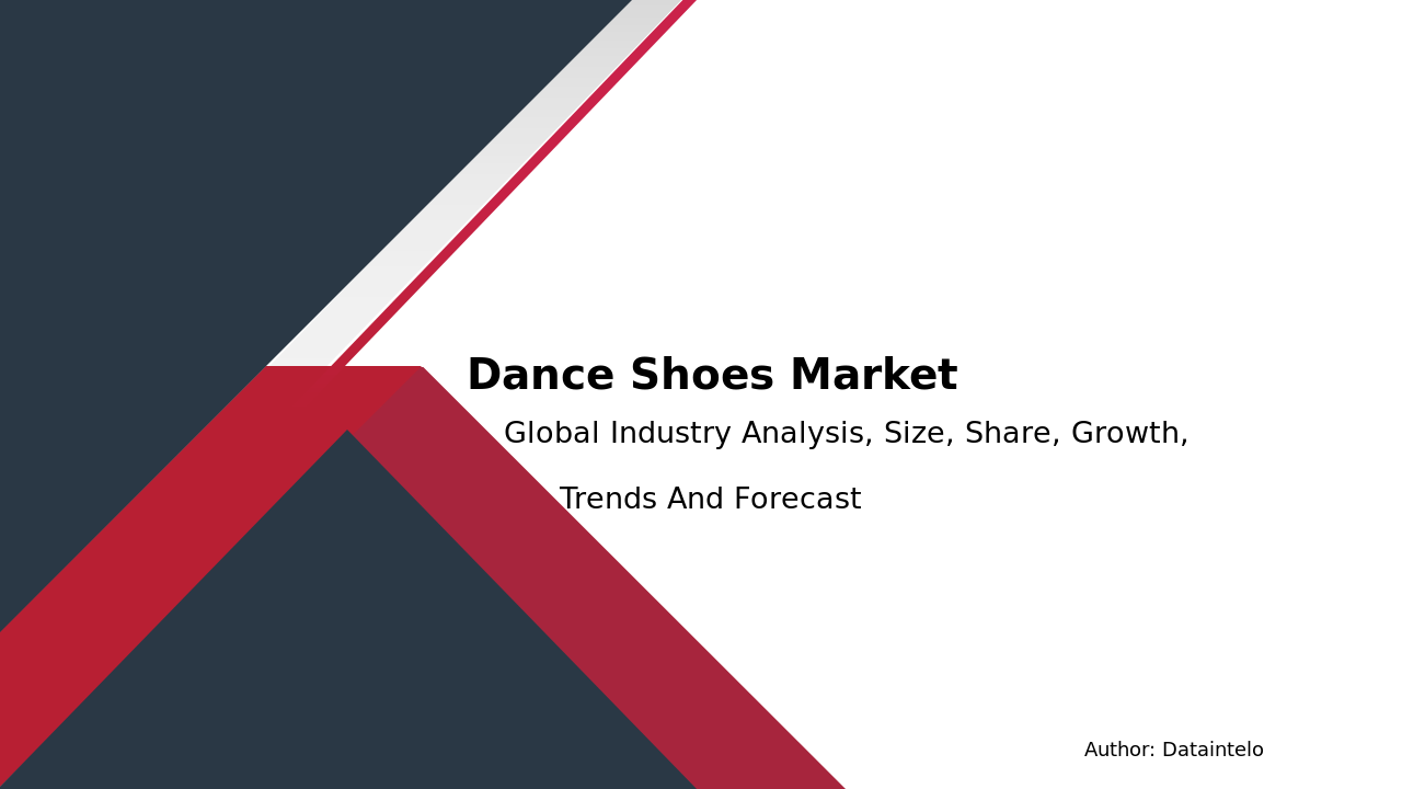 Dance Shoes Market Report | Global Forecast From 2025 To 2033